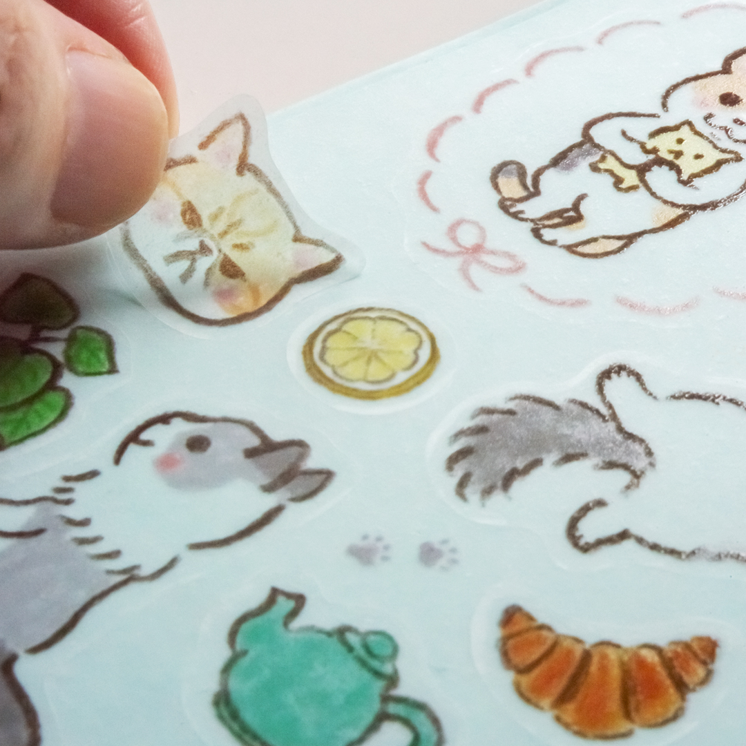 トレペシール 身近などうぶつ【3匹のねこ】
